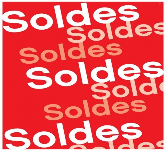 AFFICHE SOLDES 60X80