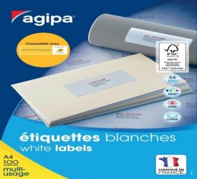 PERGAMY Boite de 500 enveloppes DL 110X220mm blanc 75g à fenêtre de 45x100  auto-adhésive - Enveloppe - LDLC